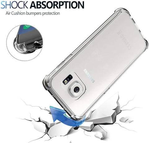 Samsung Galaxy Note 8 Cover - Transparent - Soft 4D Design Silicone Transparent Clear With Camera Protection Case