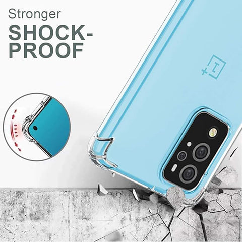 OnePlus 10 Pro Cover - Transparent - Soft 4D Design Silicone Transparent Clear With Camera Protection Case