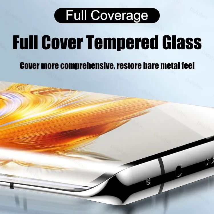 Huawei Mate 40 Pro UV glass protector Tempered Glass Full Coverage & Full Glue Screen Protector