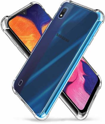 Samsung Galaxy A10s Cover - Transparent - Soft 4D Design Silicone Transparent Clear With Camera Protection Case