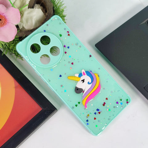 Tecno Camon 30S Cover - White - Cute 3D Cartoon Case With Camera Protection