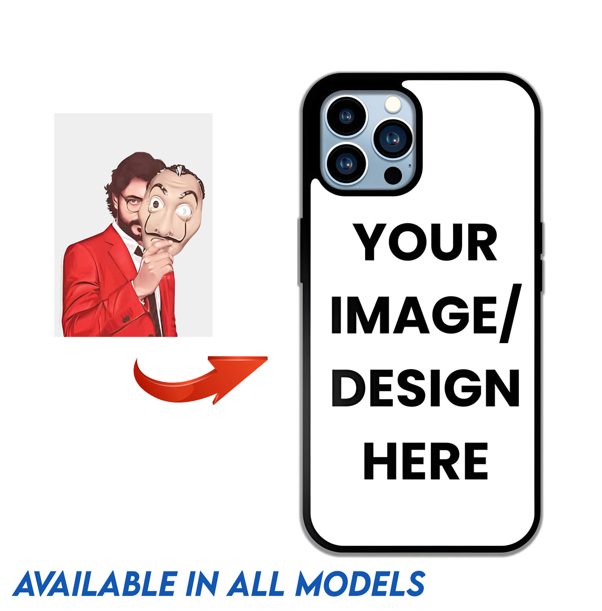 Customized Cover - Upload Your Photo - Ultra Shine Premium Metal Phone Case