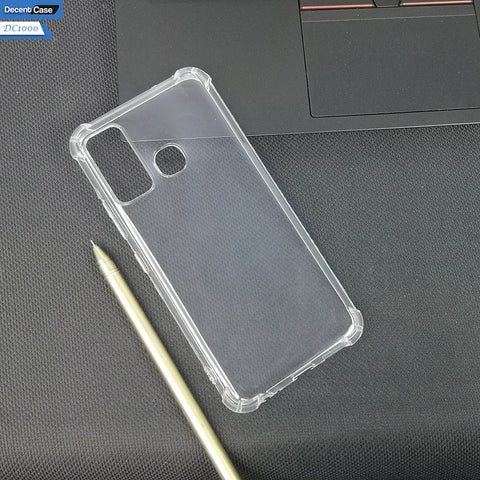 Tecno Spark 5 pro Transparent Cover - Soft 4D Design Bumper Silicone Transparent Clear Case