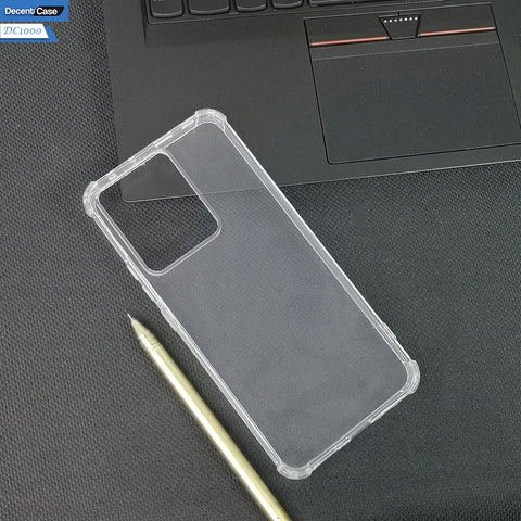 Xiaomi Redmi Note 13 Transparent Cover - Soft 4D Design Bumper Silicone Transparent Clear Case