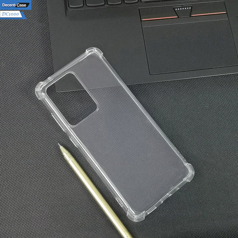 Samsung Galaxy S20 Ultra Transparent Cover - Soft 4D Design Bumper Silicone Transparent Clear Case