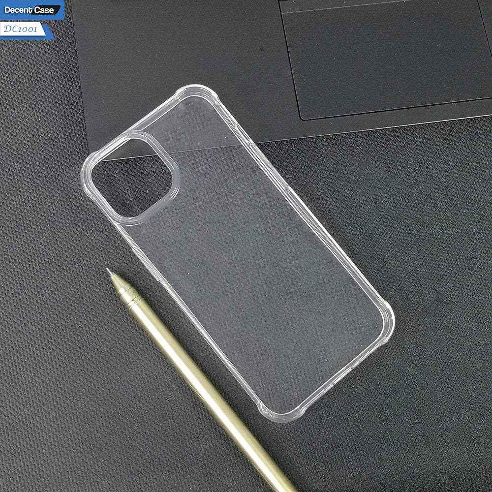 iPhone 14 Transparent Cover - Soft Silicone Transparent Clear Open Camera Cut Case