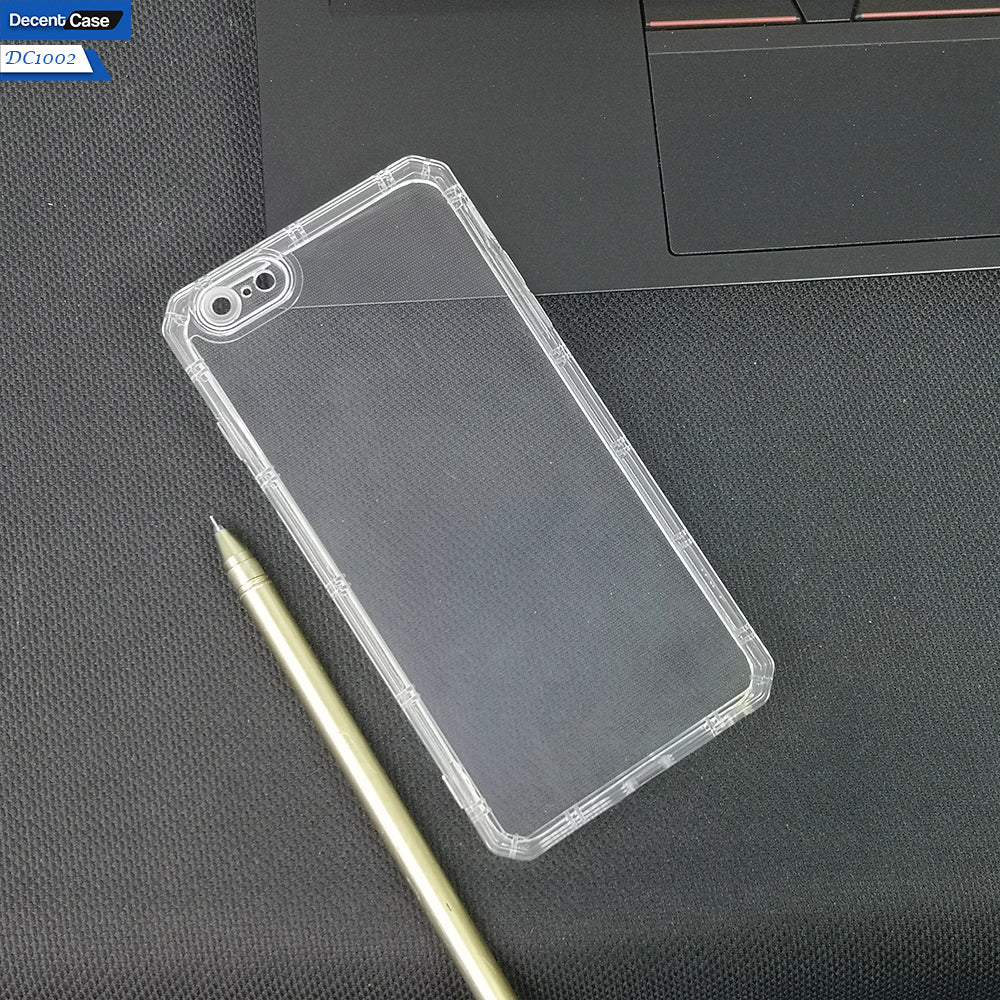 iPhone 6s Plus / 6 Plus Transparent Cover - Four Sided Airbag With Camera Protection Clear Transparent Soft Case