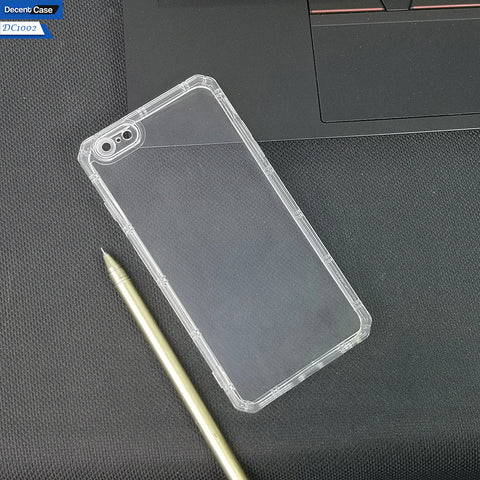 iPhone 6s Plus / 6 Plus Transparent Cover - Four Sided Airbag With Camera Protection Clear Transparent Soft Case