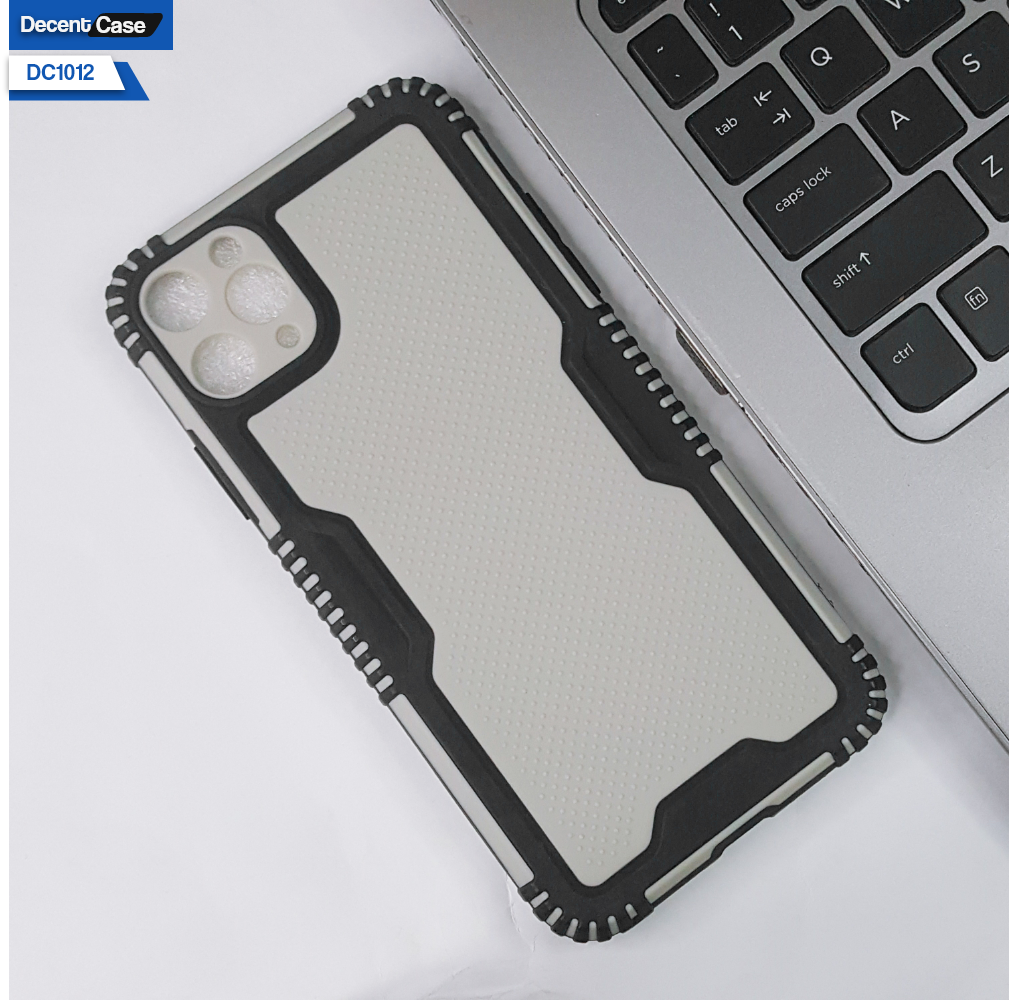 iPhone 11 Pro Max Cover Non-slip Grip Shockproof Dotted Hybrid Case