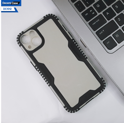 iPhone 13 Cover Non-slip Grip Shockproof Dotted Hybrid Case