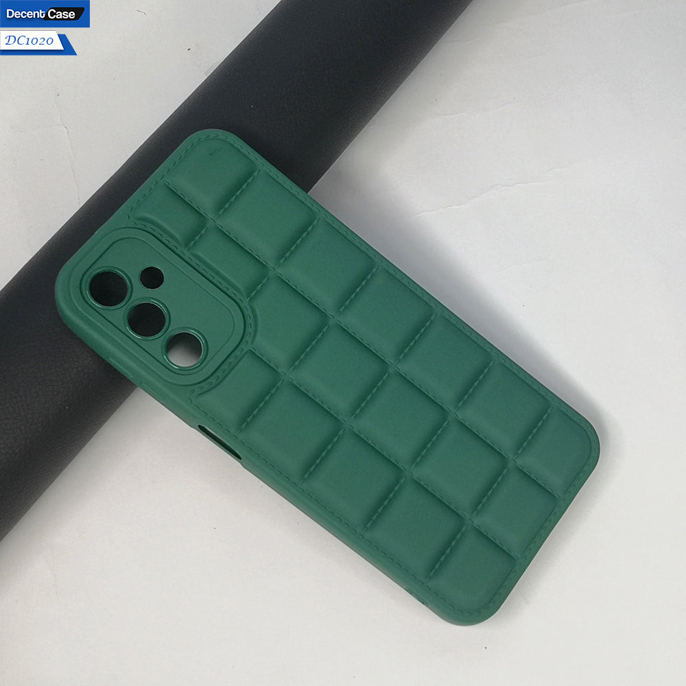 Samsung Galaxy A14 Cover Soft Silicone Cube Puffer Case