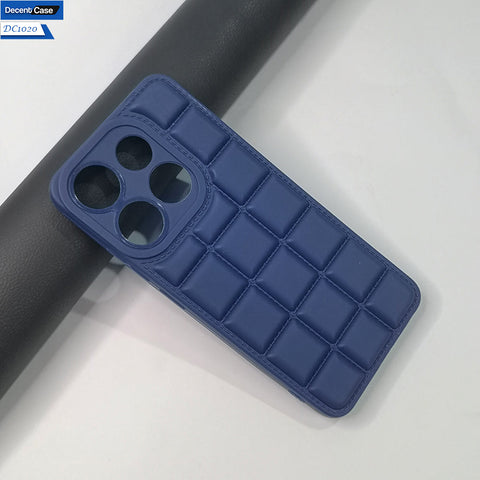 Tecno Spark Go 2023 Cover Soft Silicone Cube Puffer Case