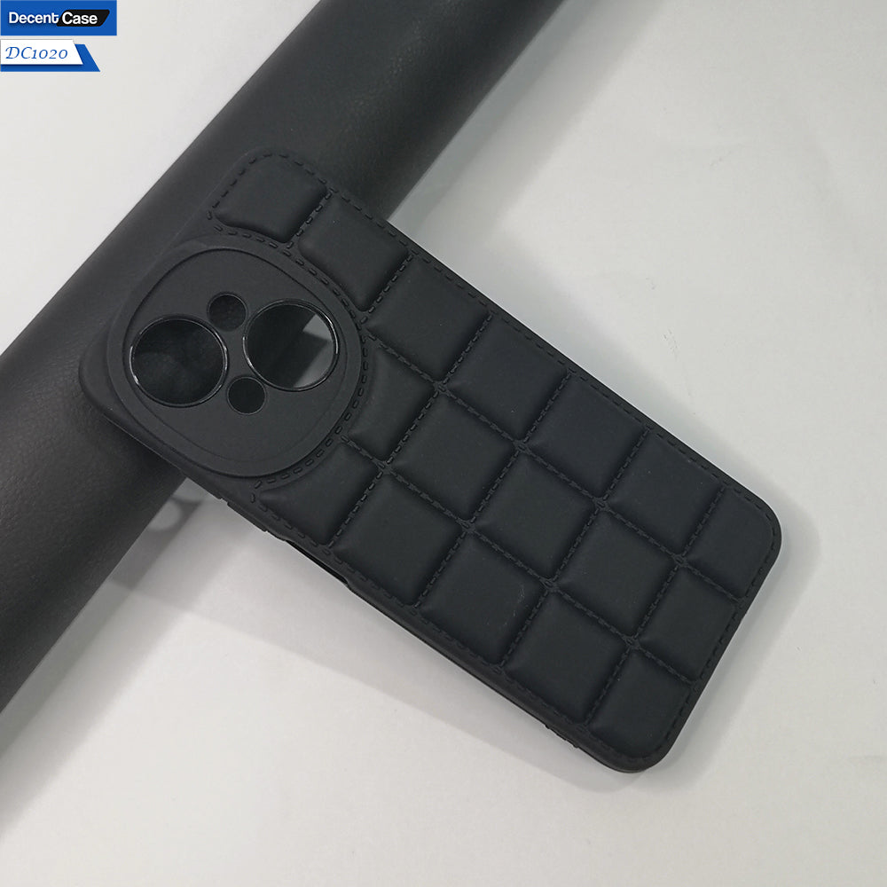 Tecno Spark Go 1 Cover Soft Silicone Cube Puffer Case