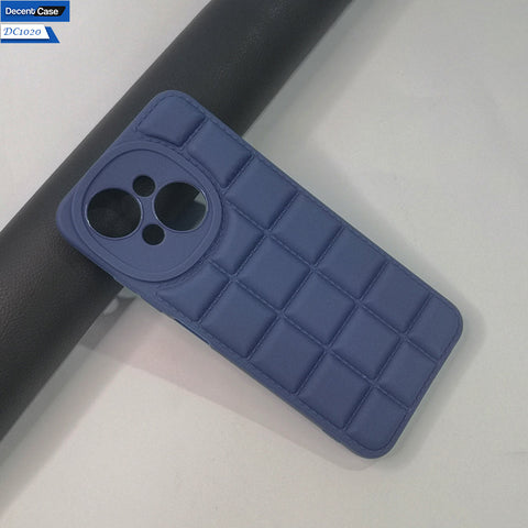 Tecno Pop 9 Cover Soft Silicone Cube Puffer Case