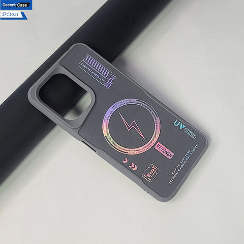 Xiaomi Poco C65 Cover New Stylish Megsafe Design Back Shiny Soft border Case