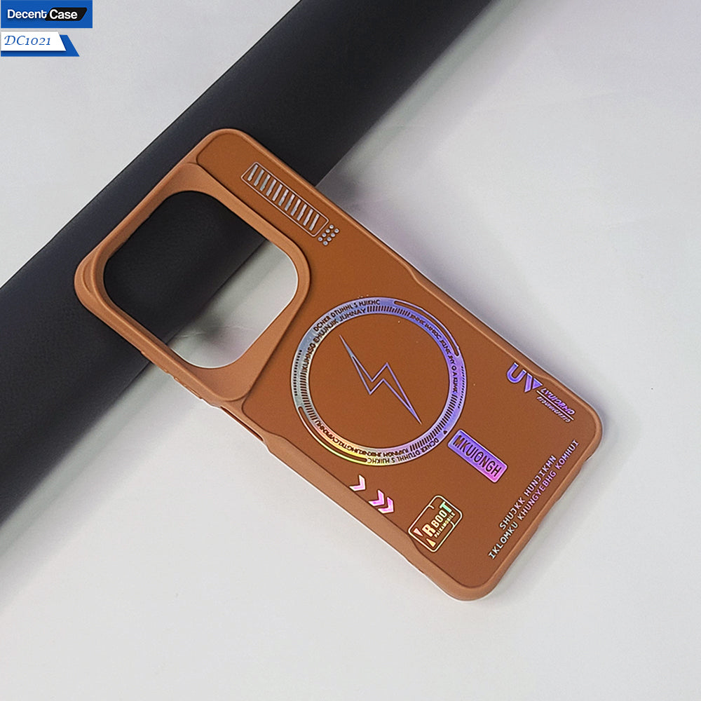Tecno Spark 20 Cover New Stylish Megsafe Design Back Shiny Soft border Case