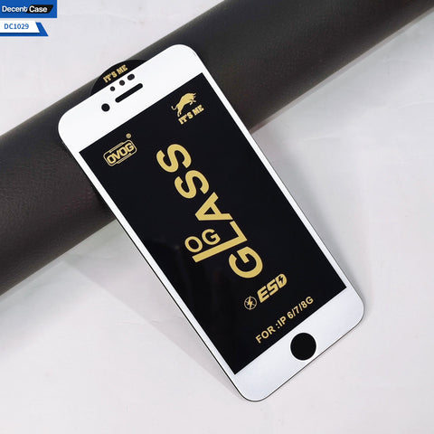 iPhone SE 2022 Screen Protector - White - Xtreme Quality Tempered OG Glass Screen Protector
