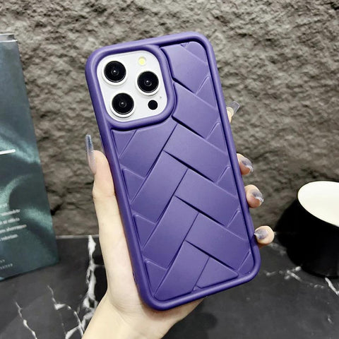 IPhone 14 Pro Cover Flex Waves Pattern Silicone Back Case