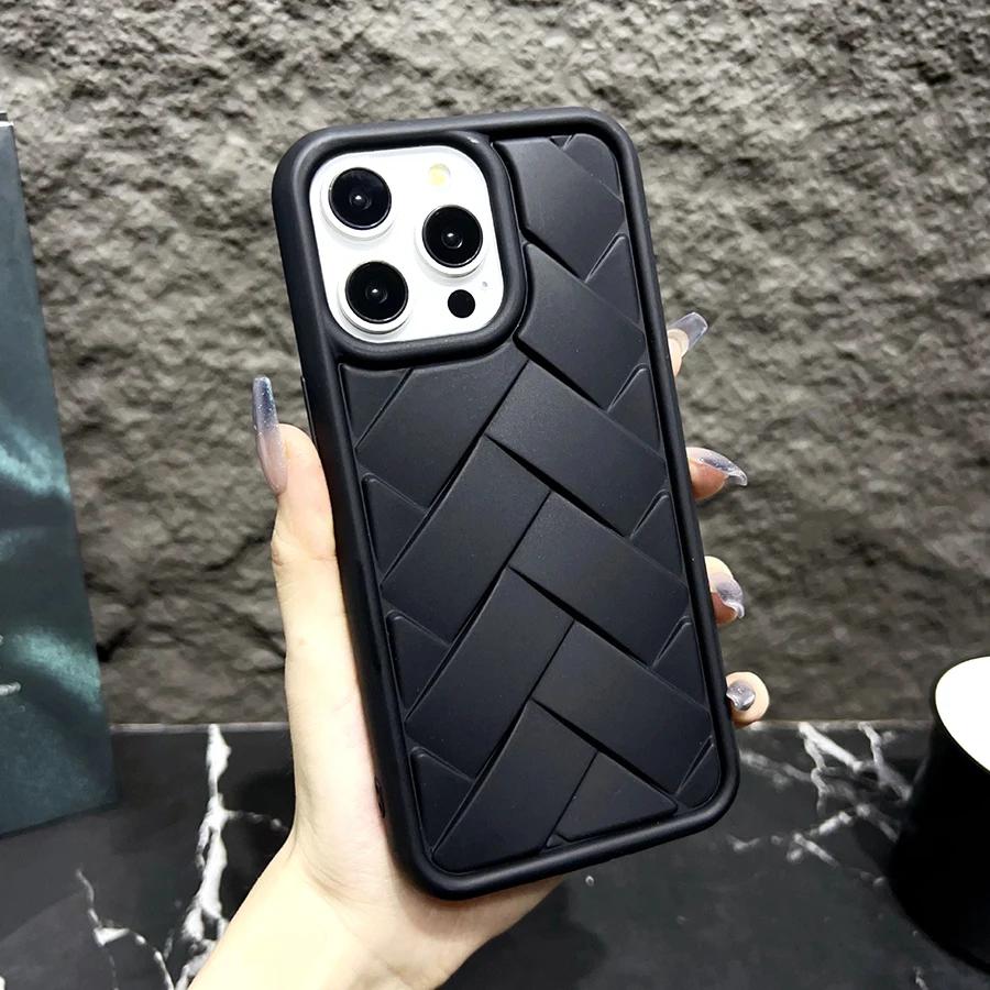 IPhone 13 Pro Cover Flex Waves Pattern Silicone Back Case