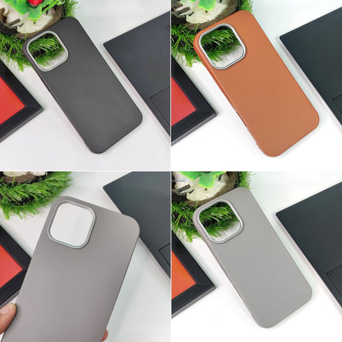 Samsung Galaxy A15 4G  Cover - Brown -  New Elegant Style Leather Texture Case With Camera Protection