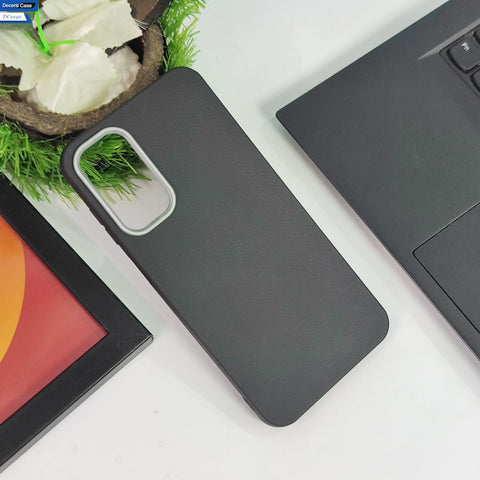 Samsung Galaxy A15 4G  Cover - Gray -  New Elegant Style Leather Texture Case With Camera Protection