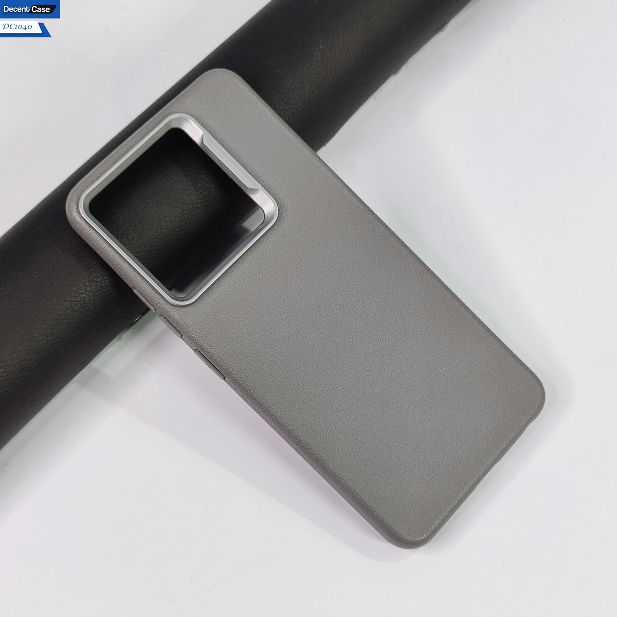 Tecno Spark Go 2023  Cover - Gray -  New Elegant Style Leather Texture Case With Camera Protection