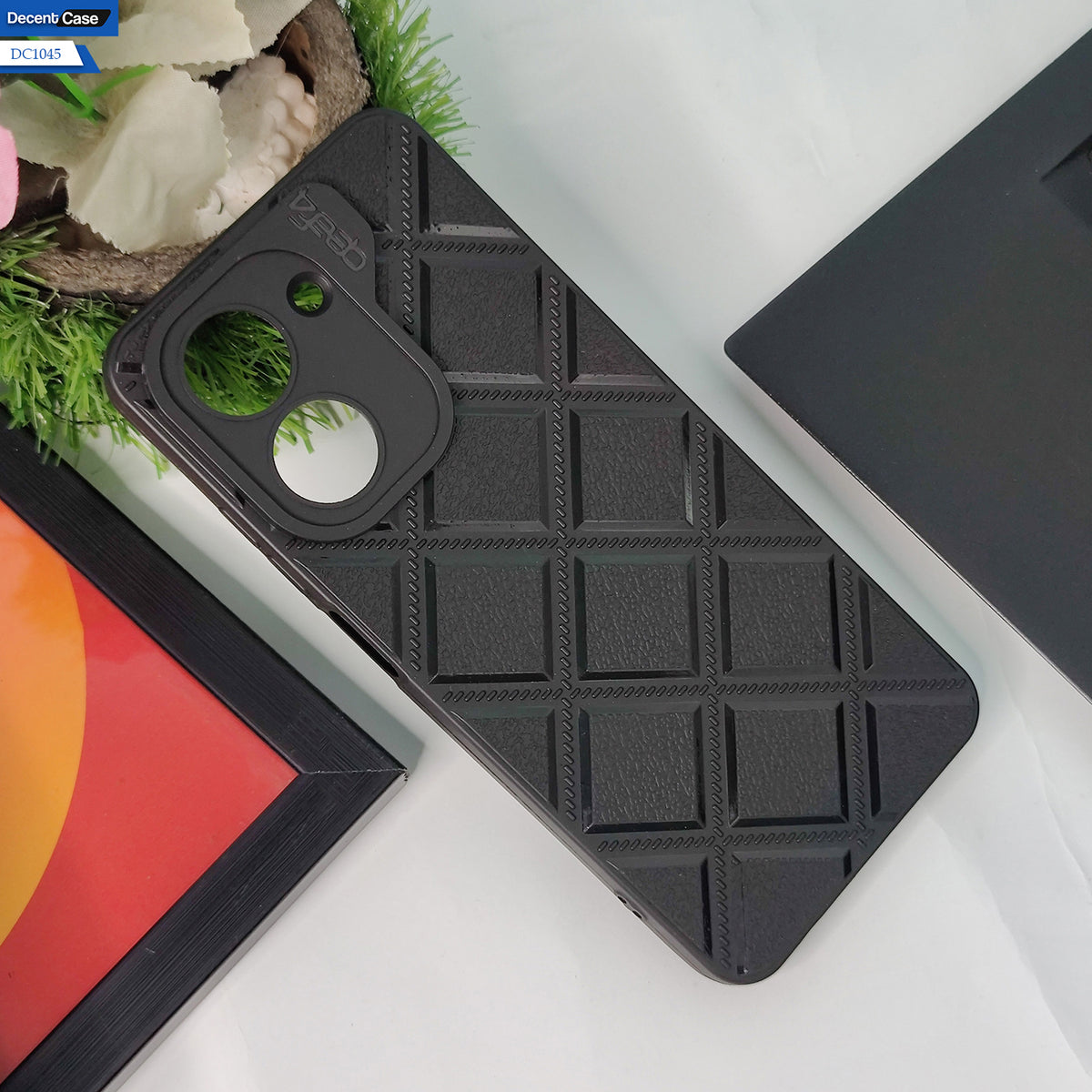 Xiaomi Redmi A5 4G - Black - Cover New Stylish Diamond Cut Case Silicone With Camera Protection Case