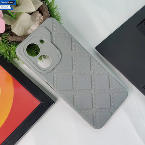 Xiaomi Redmi A5 4G - Blue - Cover New Stylish Diamond Cut Case Silicone With Camera Protection Case