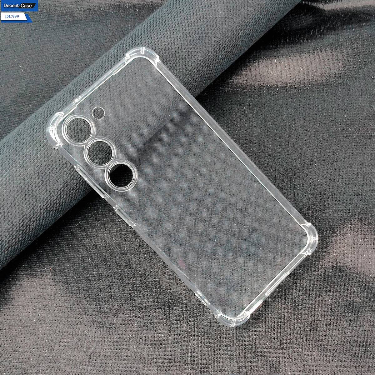 Samsung Galaxy S23 5G Cover - Transparent - Soft 4D Design Silicone Transparent Clear With Camera Protection Case