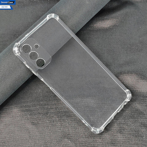 Samsung Galaxy A04s Cover - Transparent - Soft 4D Design Silicone Transparent Clear With Camera Protection Case