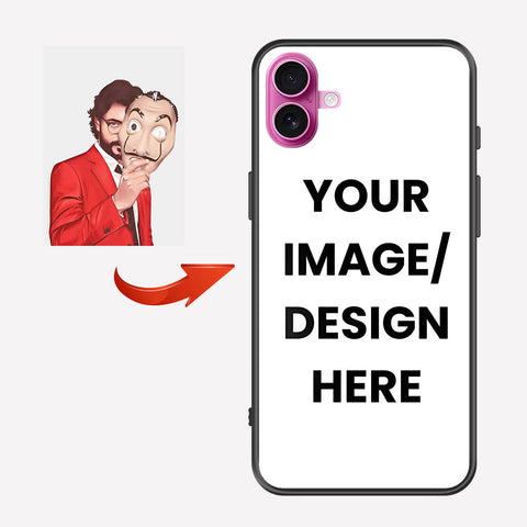 iPhone 16 Customized Cover - Upload Your Photo - Ultra Shine Premium Metal Phone Case