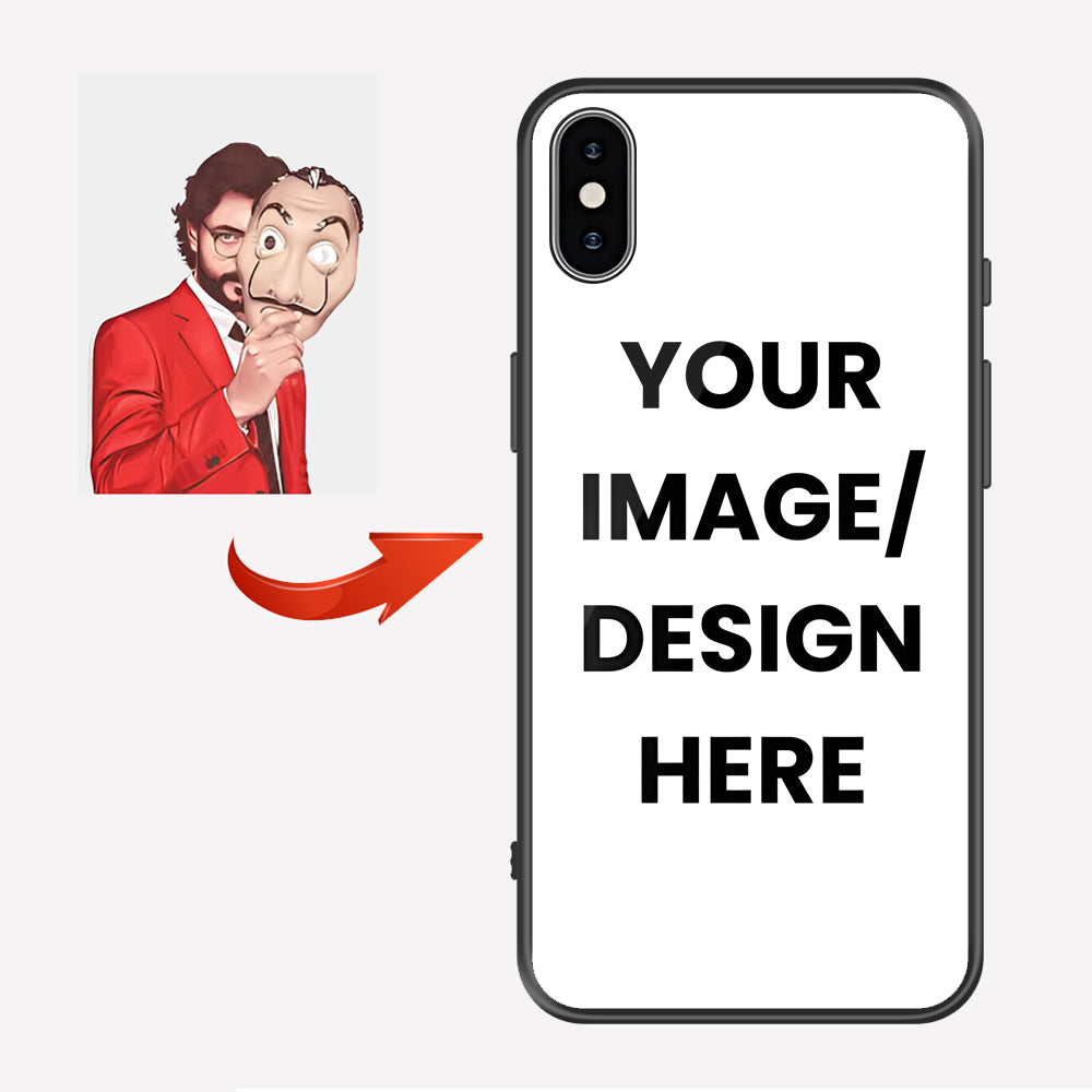 iPhone XS / X Customized Cover - Upload Your Photo - Ultra Shine Premium Metal Phone Case