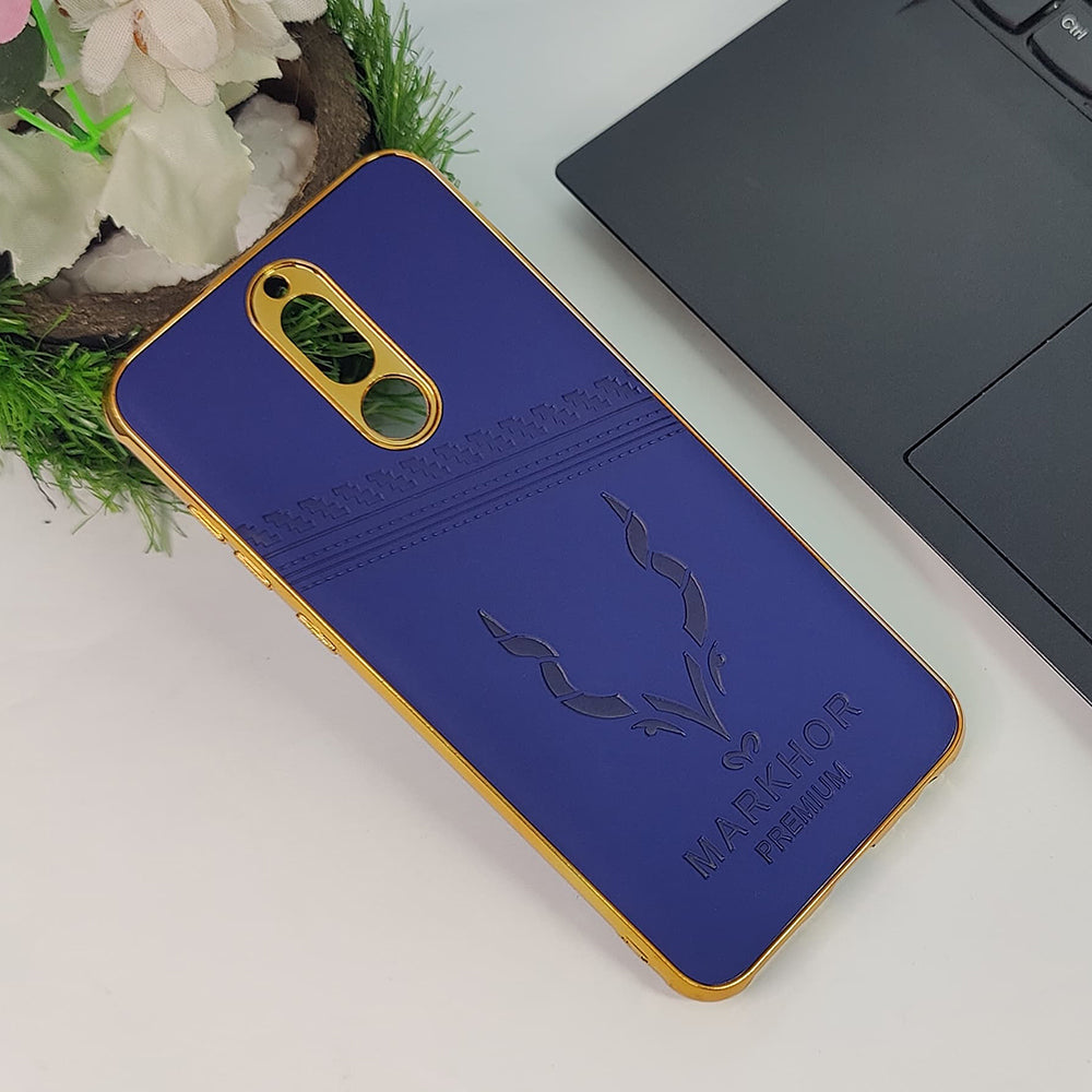 Huawei Mate 10 Lite Cover Leather Shockproof Case With Golden Edge