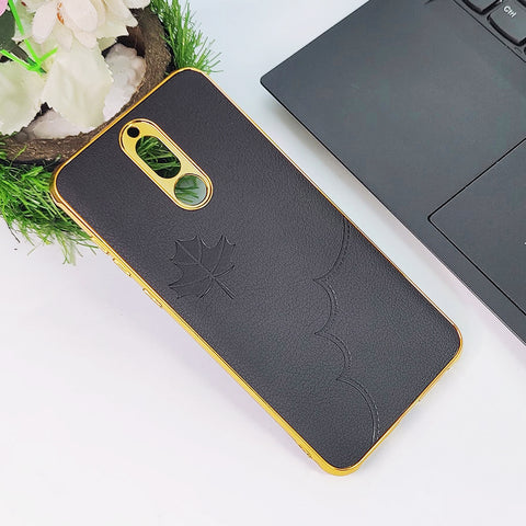 Huawei Mate 10 Lite Cover Leather Shockproof Case With Golden Edge