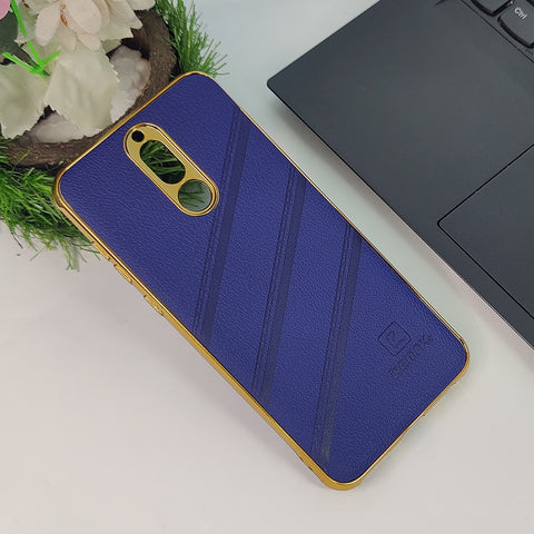 Huawei Mate 10 Lite Cover Leather Shockproof Case With Golden Edge