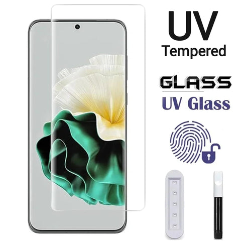 Samsung Galaxy Note 10 UV glass protector Tempered Glass Full Coverage & Full Glue Screen Protector