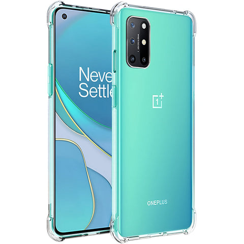 OnePlus 11 Cover - Transparent - Soft 4D Design Silicone Transparent Clear With Camera Protection Case