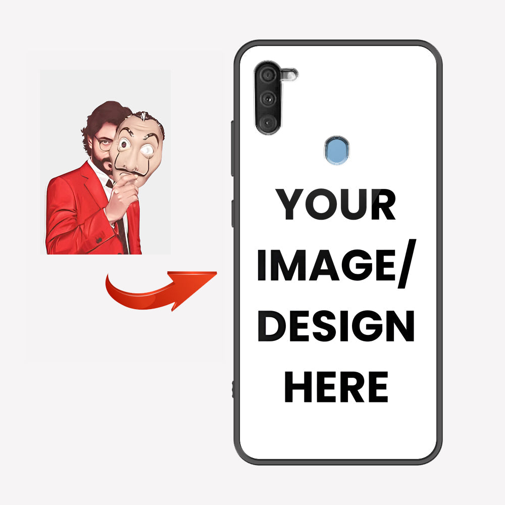 Samsung Galaxy A10 Customized Cover - Upload Your Photo - Ultra Shine Premium Metal Phone Case