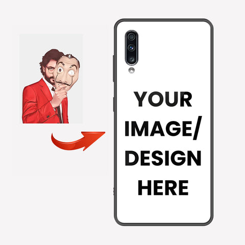 Samsung Galaxy A70s Customized Cover - Upload Your Photo - Ultra Shine Premium Metal Phone Case