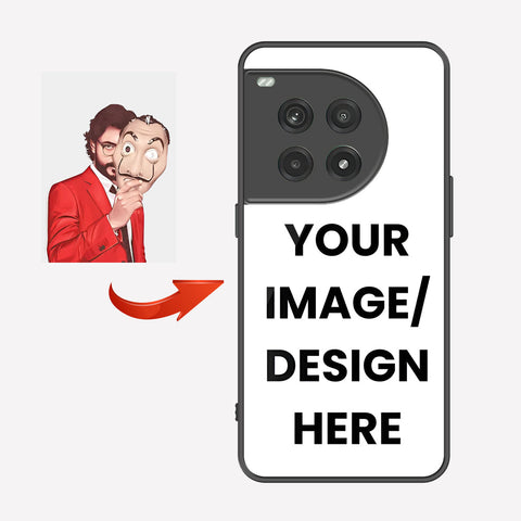 OnePlus 12R Customized Cover - Upload Your Photo - Ultra Shine Premium Metal Phone Case