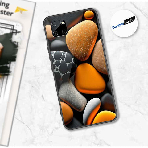 Realme Narzo 30A Cover - 3D Pebble Design - HQ Ultra Shine Premium Metal Phone Case