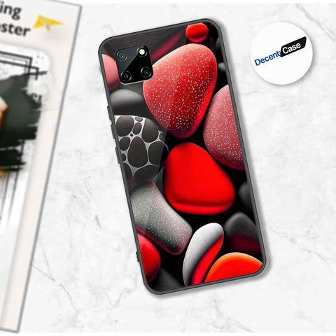 Realme Narzo 30A Cover - 3D Pebble Design - HQ Ultra Shine Premium Metal Phone Case