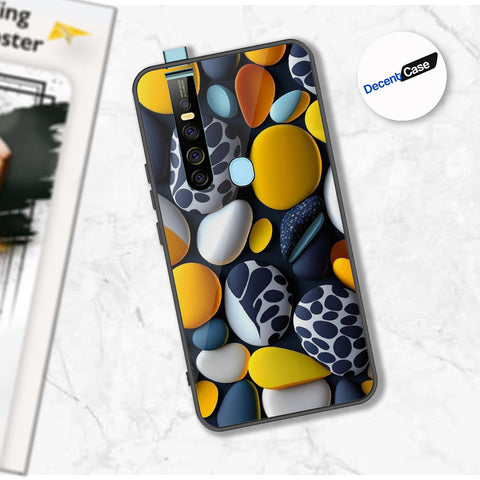 Tecno Camon 15 Premier Cover - 3D Pebble Design - HQ Ultra Shine Premium Metal Phone Case