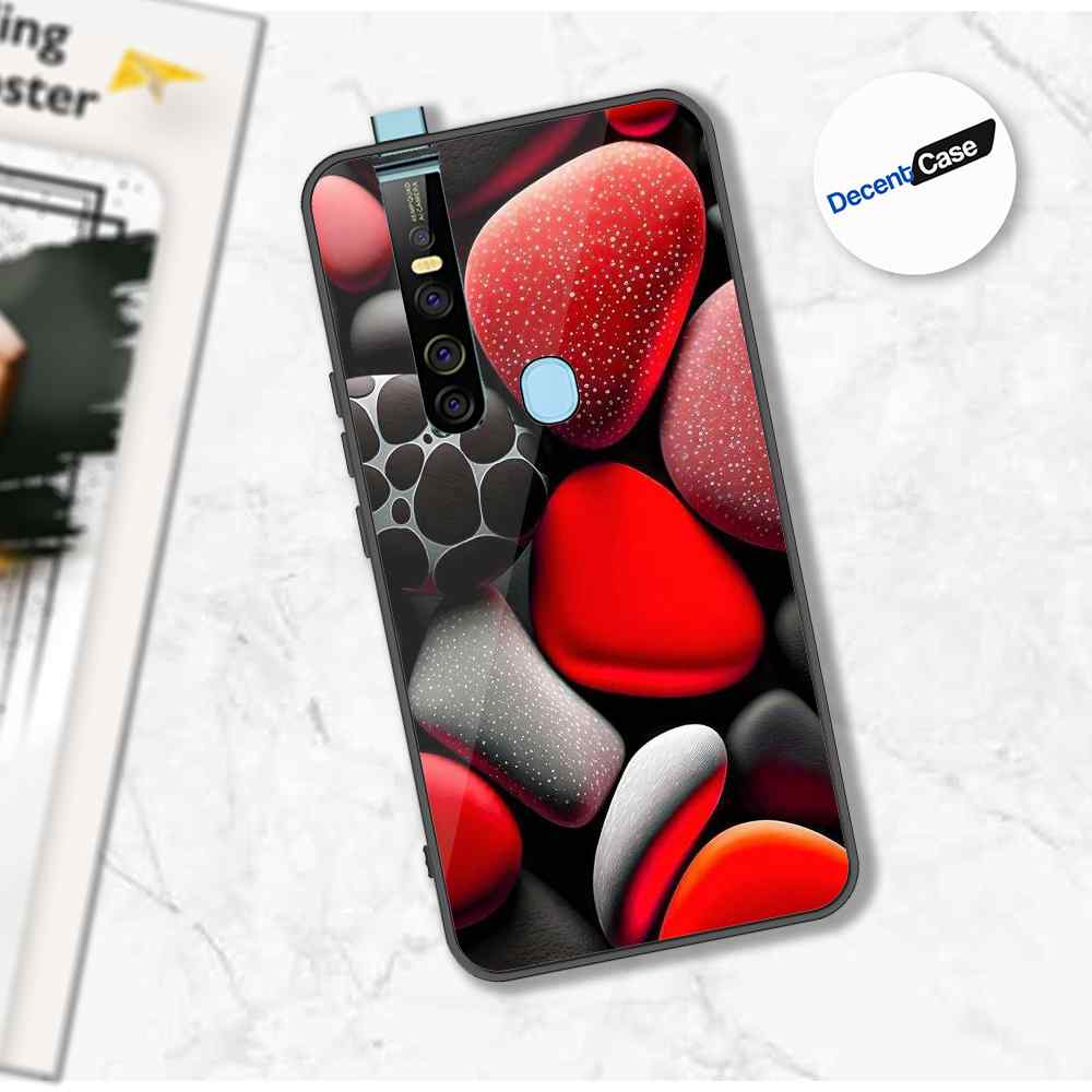 Tecno Camon 15 Premier Cover - 3D Pebble Design - HQ Ultra Shine Premium Metal Phone Case