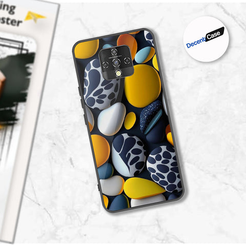 Tecno Camon 16 Cover - 3D Pebble Design - HQ Ultra Shine Premium Metal Phone Case