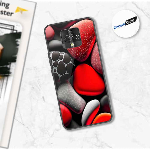 Tecno Camon 16 Cover - 3D Pebble Design - HQ Ultra Shine Premium Metal Phone Case