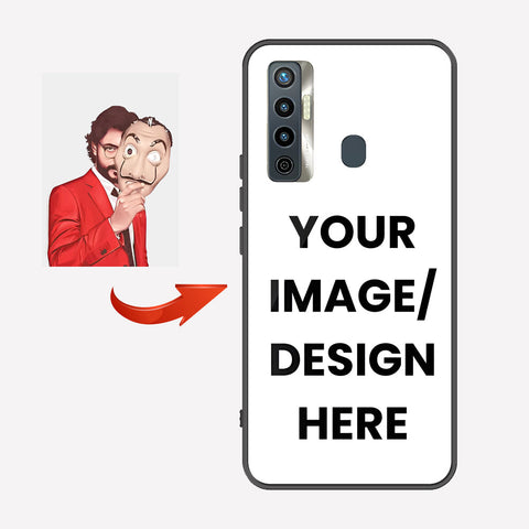 Tecno Camon 17 Customized Cover - Upload Your Photo - Ultra Shine Premium Metal Phone Case