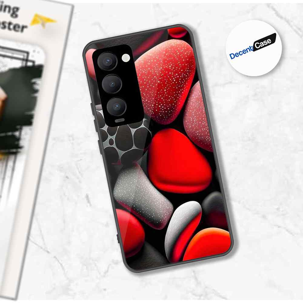 Tecno Camon 18 Premier Cover - 3D Pebble Design - HQ Ultra Shine Premium Metal Phone Case