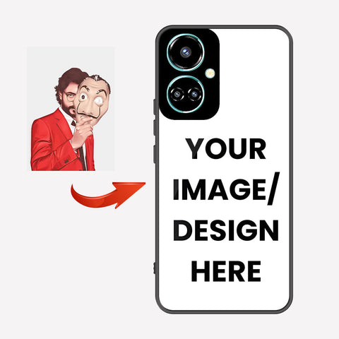 Tecno Camon 19 Customized Cover - Upload Your Photo - Ultra Shine Premium Metal Phone Case
