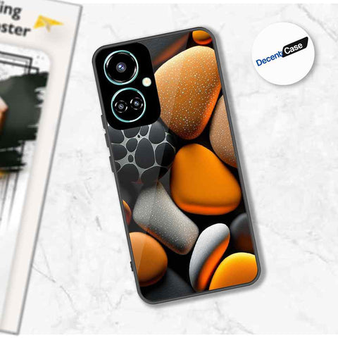 Tecno Camon 19 Cover - 3D Pebble Design - HQ Ultra Shine Premium Metal Phone Case